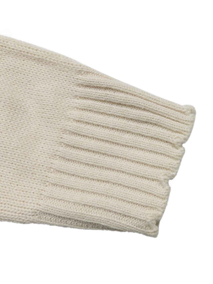 Ethnic Pattern Turtleneck Knitted Jacquard Pullover Sweater Women