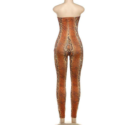 Cutout out Slim Fit Jumpsuit (Small Size Only)