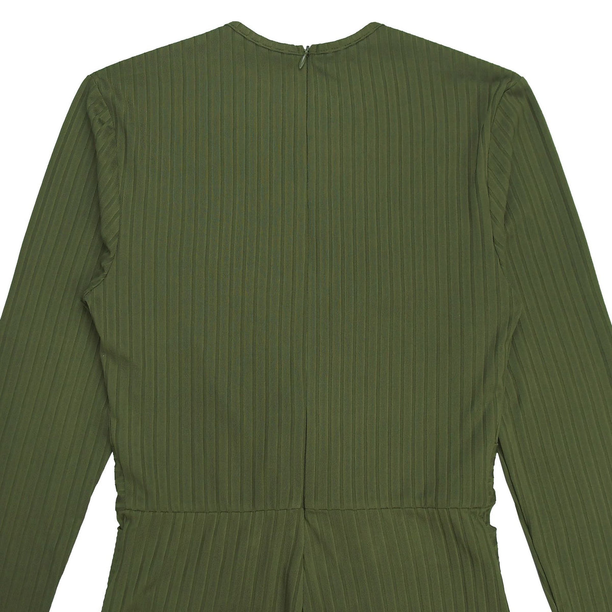 Autumn Drop Sunken Stripe Hollow Out Casual Jumpsuit for Women MUNSIEUR