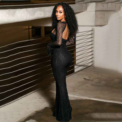 Women Drop Lace Cutout Drawstring Jumpsuit for Women New Arrivals