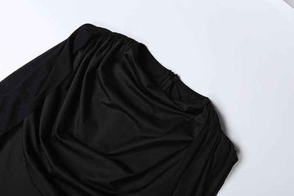 Elegant round Collar Gauze Ribbon Jumpsuit