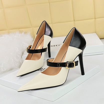 Retro High Heels Women's Stiletto Heel - Munsieur