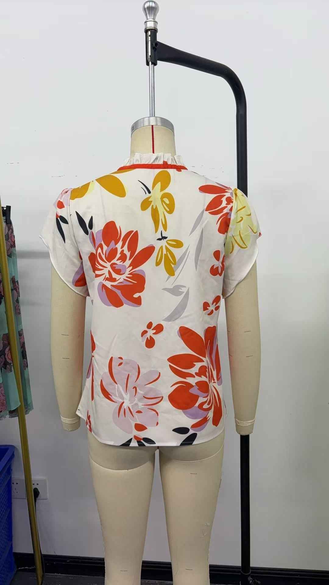 MUNSIEUR All Pleated Blouse