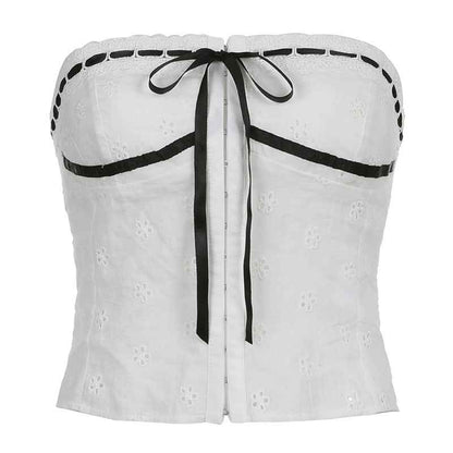 Pleated Jacquard Lace MUNSIEUR
