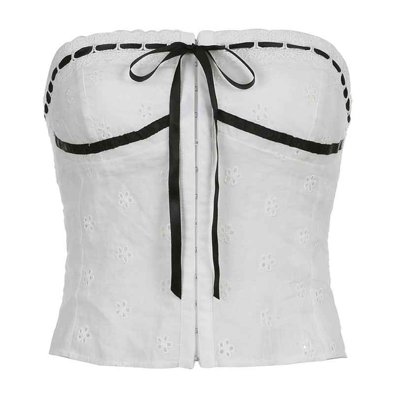 Pleated Jacquard Lace MUNSIEUR
