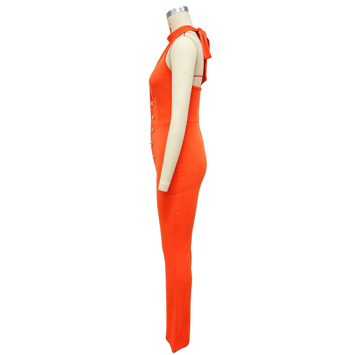Autumn Drop Backless Halter Slim Fit Jumpsuit for Women New Arrivals