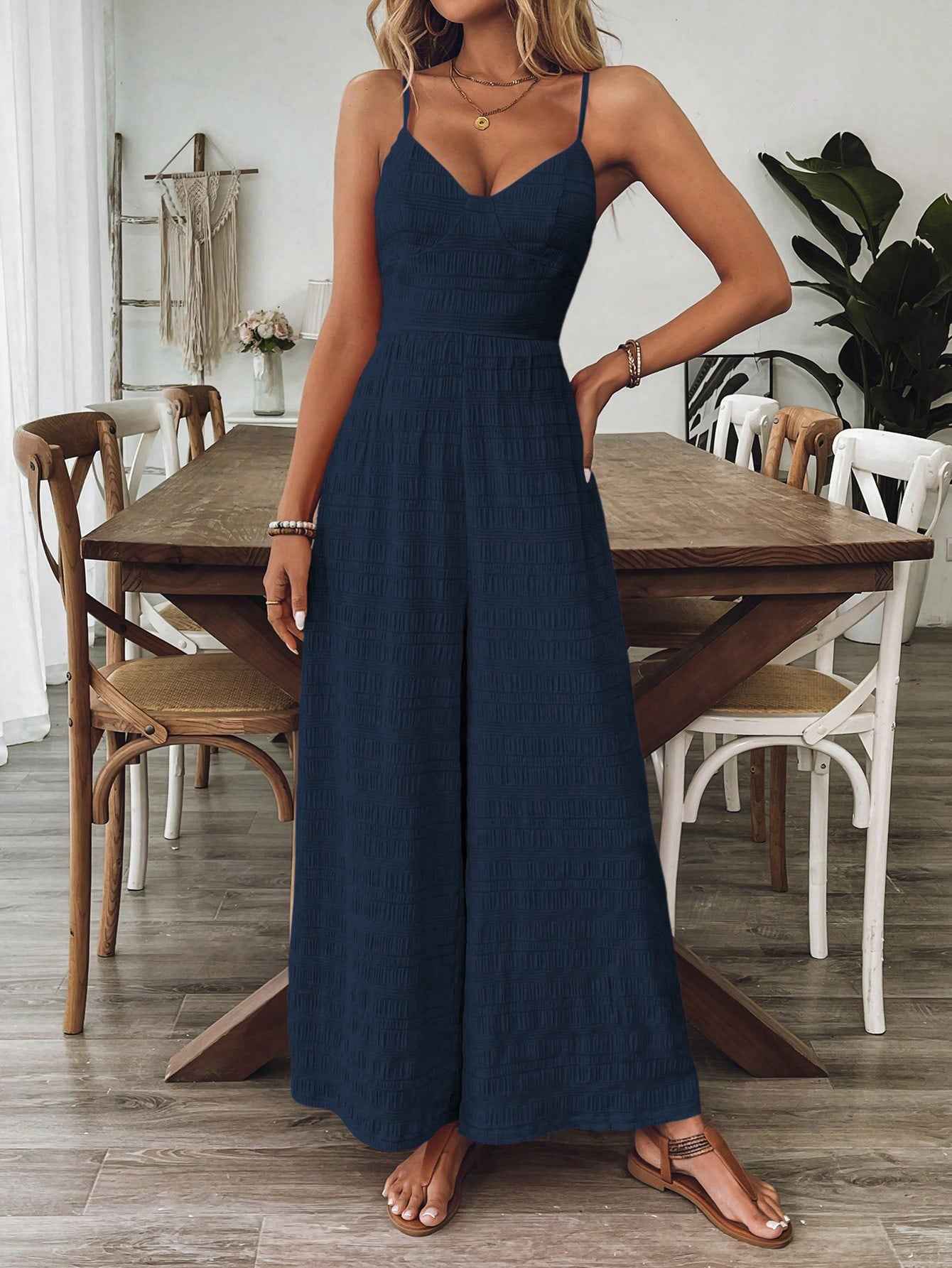 Spaghetti Strap Jumpsuit