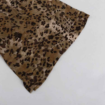 Leopard Print Design Blouse