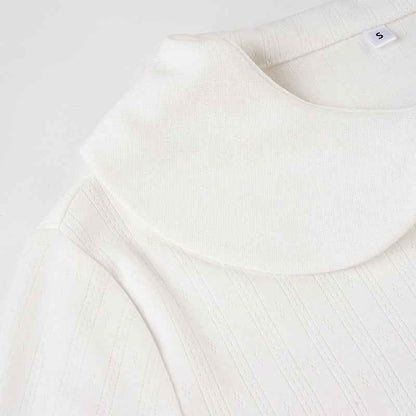 Knitted Cardigan Blouse