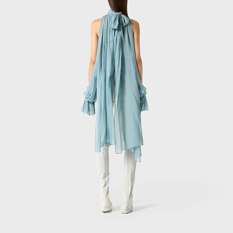 Casual Irregular Asymmetric Blouse