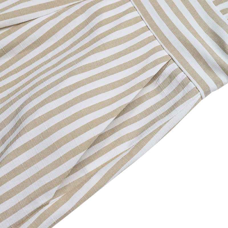 Casual Striped Romper