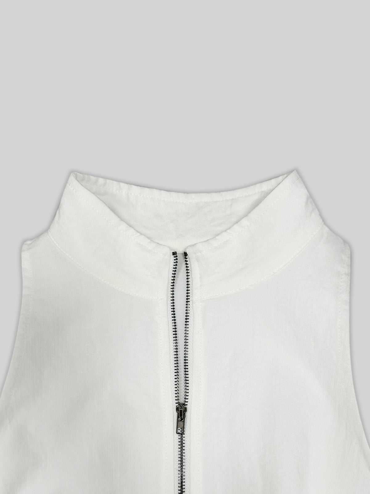 High Grade Quality White Halter Drape Jumpsuit for Women