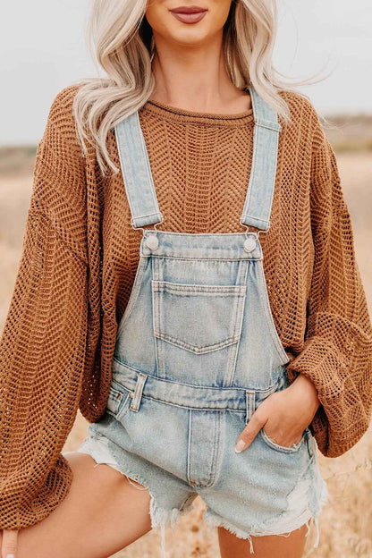 Denim Bottoms Women's Overalls