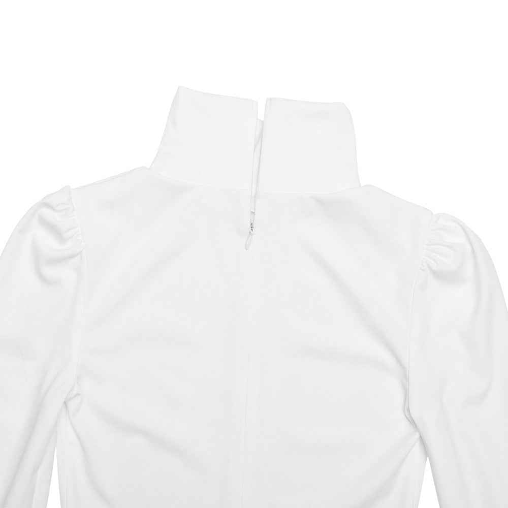 Bell Sleeve Sexy Stitching Sexy Slim Jumpsuit