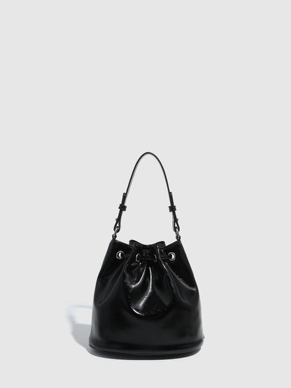 Trendy Rivet Cutout Messenger HandBag Purse