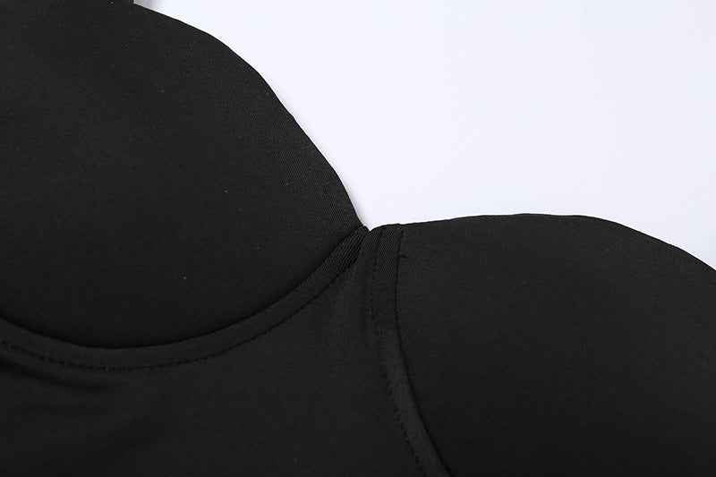 Romper Slim Fit Backless