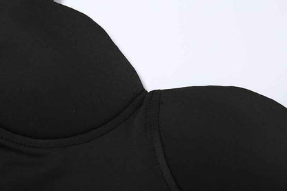 Romper Slim Fit Backless