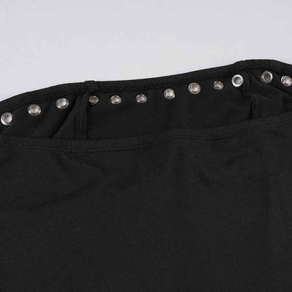 Cinched Sleeveless Pettiskirt Dress