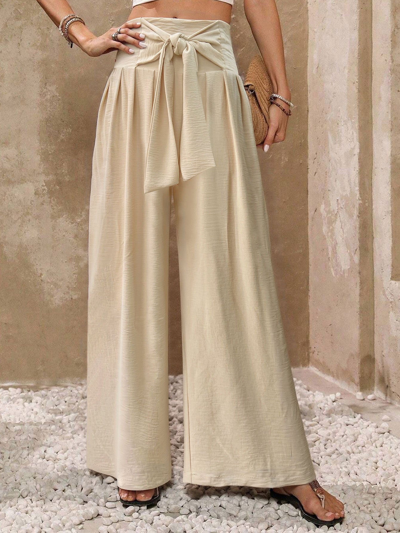 MUNSIEUR High Waist Trousers Jeans for Women