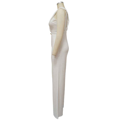 Slim Casual Sleeveless Jumpsuit