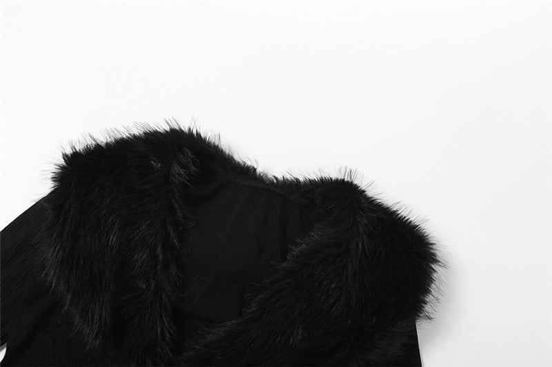 Furry Cardigan Jacket for Women