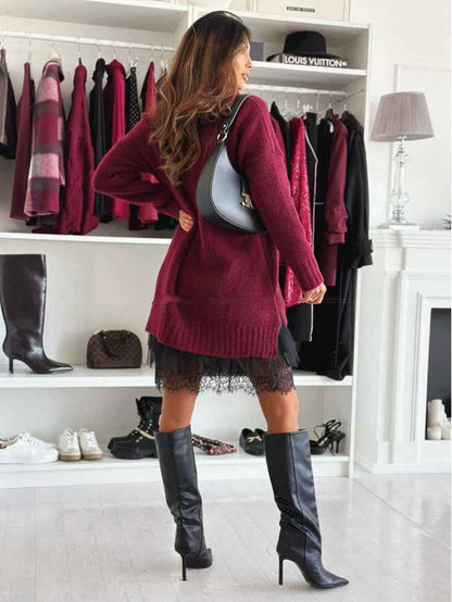 Long Sleeve Sweater Turtleneck