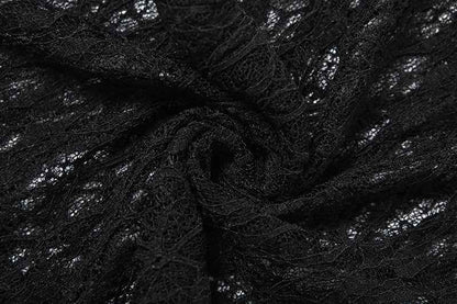 See Through Lace Up Backless Jumpsuit