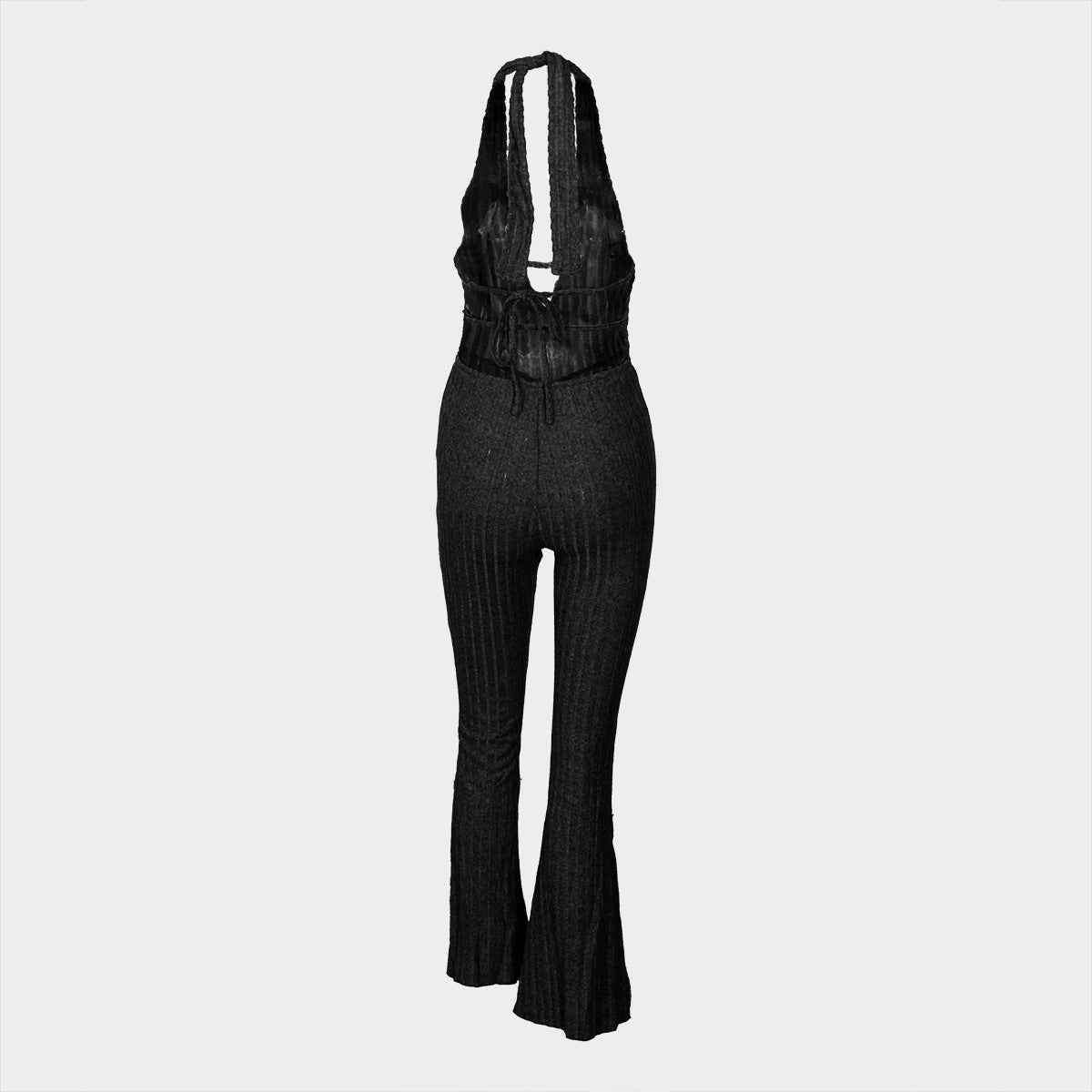 Backless Sexy Knit Jumpsuit