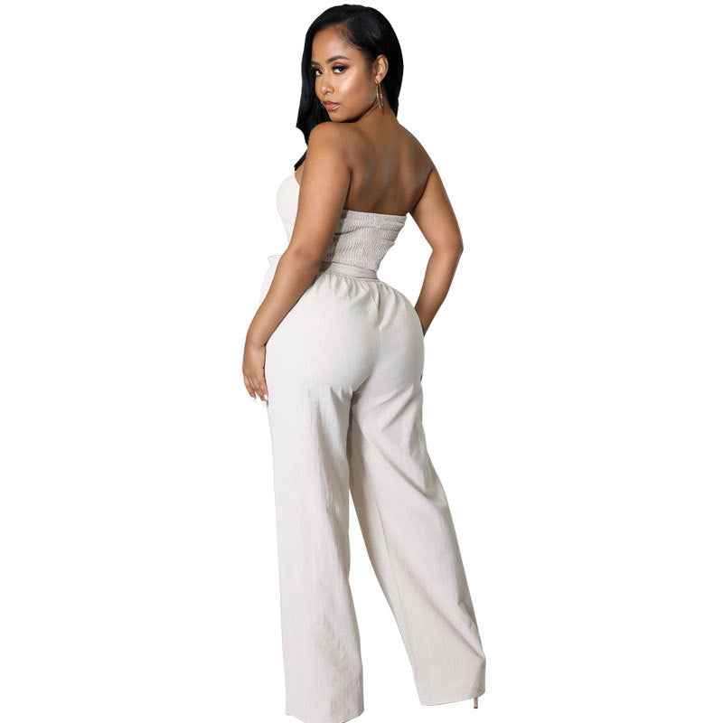 High Waist Jumpsuit