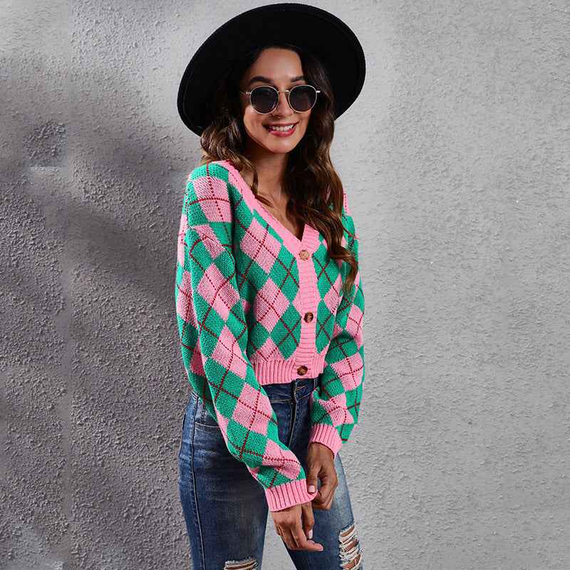 Knitted Cardigan Sweater