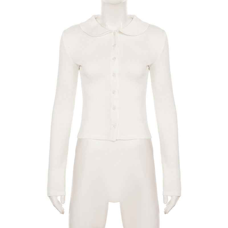 Knitted Cardigan Blouse