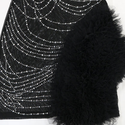 See through Rhinestone Sheath Long Sleeve Dress New Arrivals