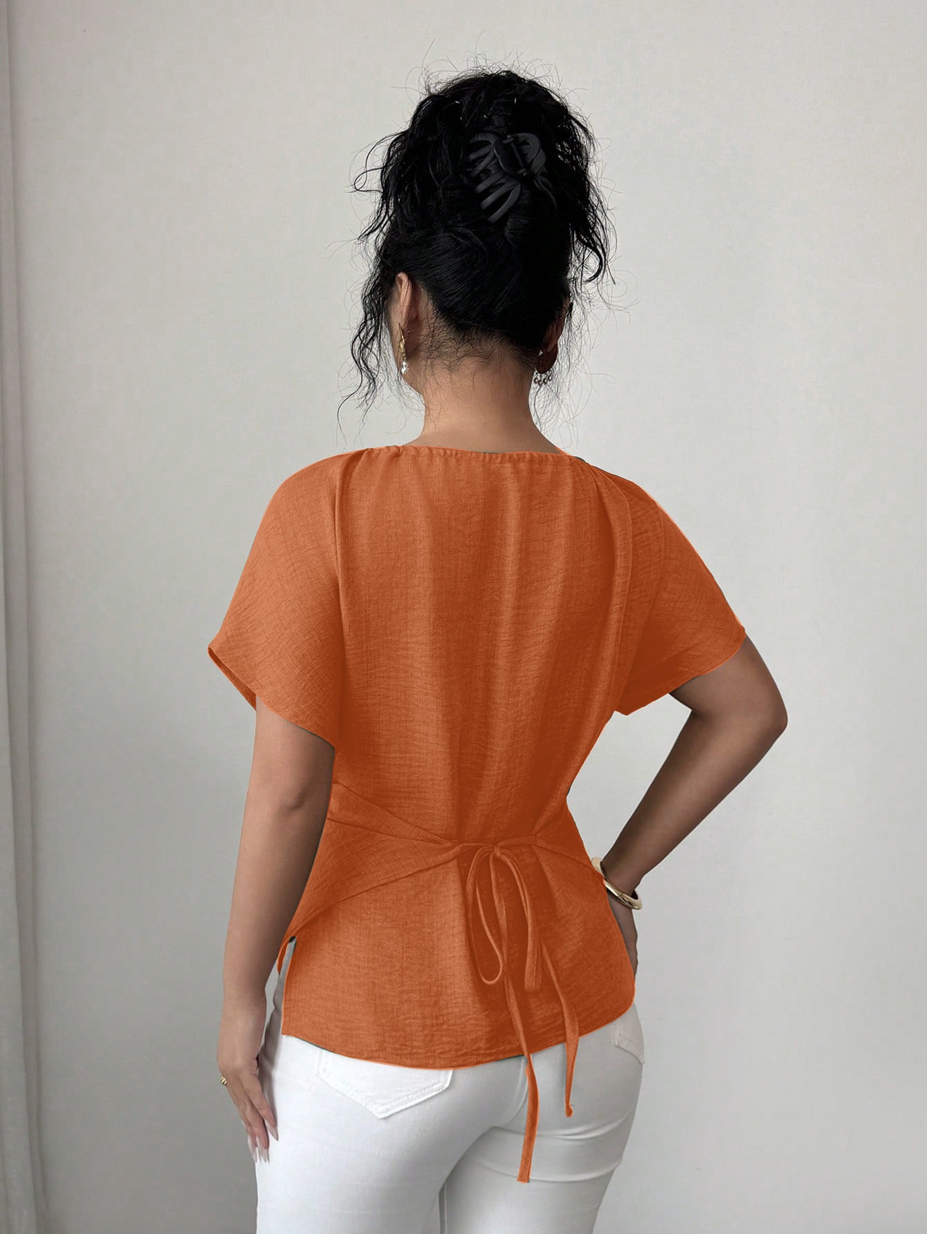Casual Blouse Slim Fit New Arrivals MUNSIEUR