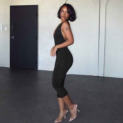 Women's Backless Jumpsuit