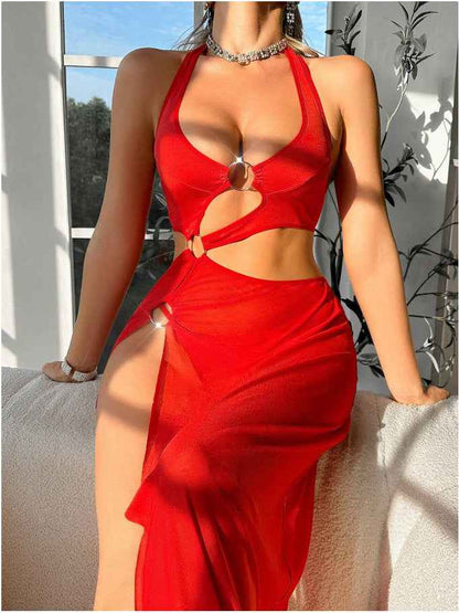 High Open Waist Halter Dress New Arrivals
