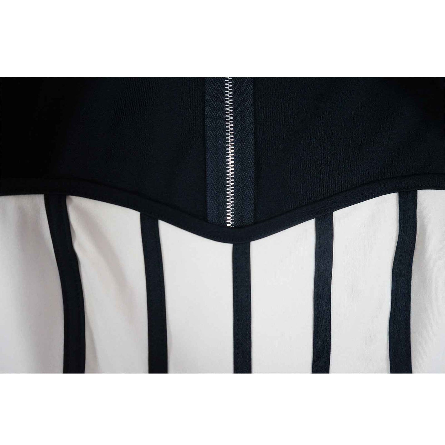 Sexy Waist Trimming Color Contrast Patchwork Jumpsuit