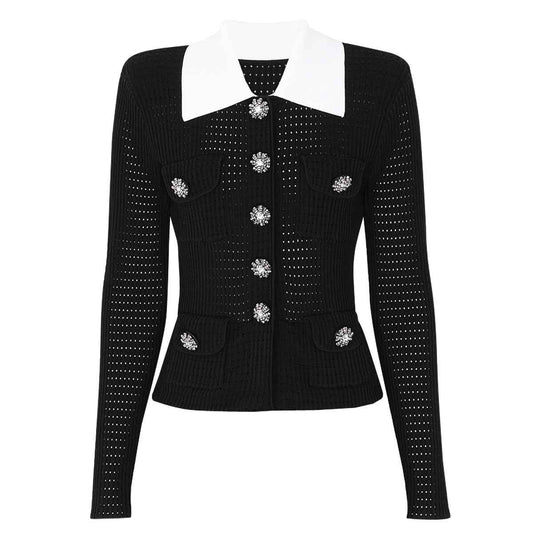 Knitted All Matching Women's Top Cardigan Sweater