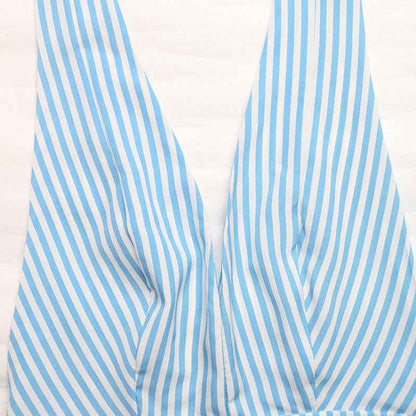 Jumpsuit Striped Cross Backless