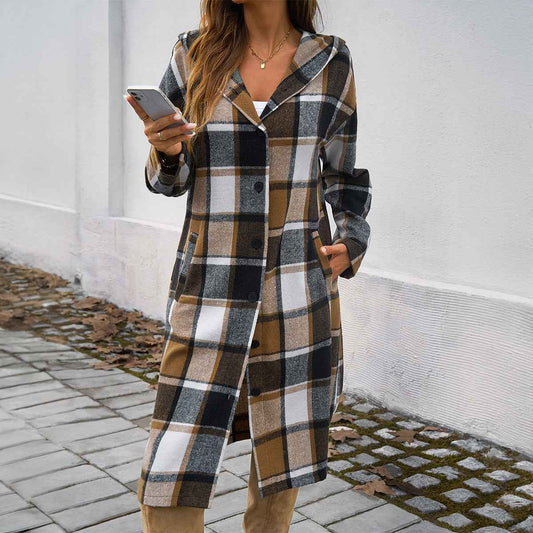 Casual Contrast Color Jacket