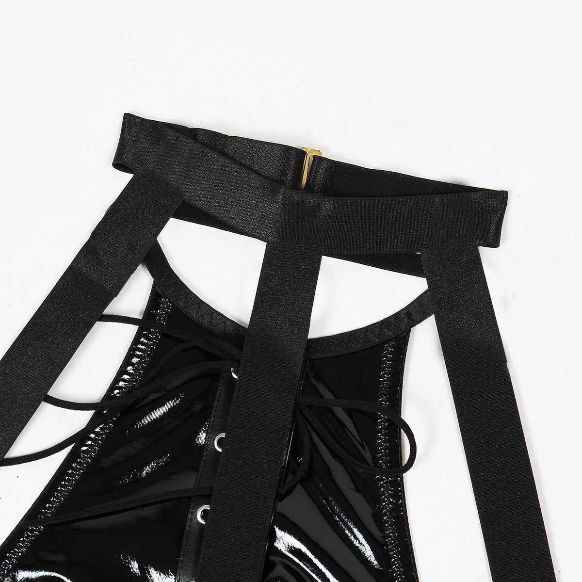 Seduction Metal Bodysuit Lingerie