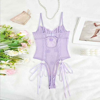 Lace Body Shaping Lingerie Bodysuit