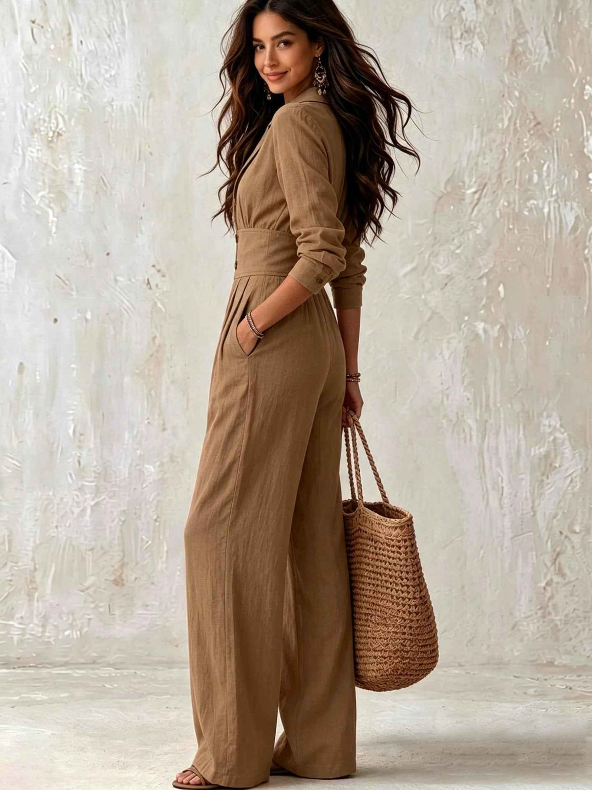 Casual Jumpsuit Elegant Autumn Fashion Drop MUNSIEUR