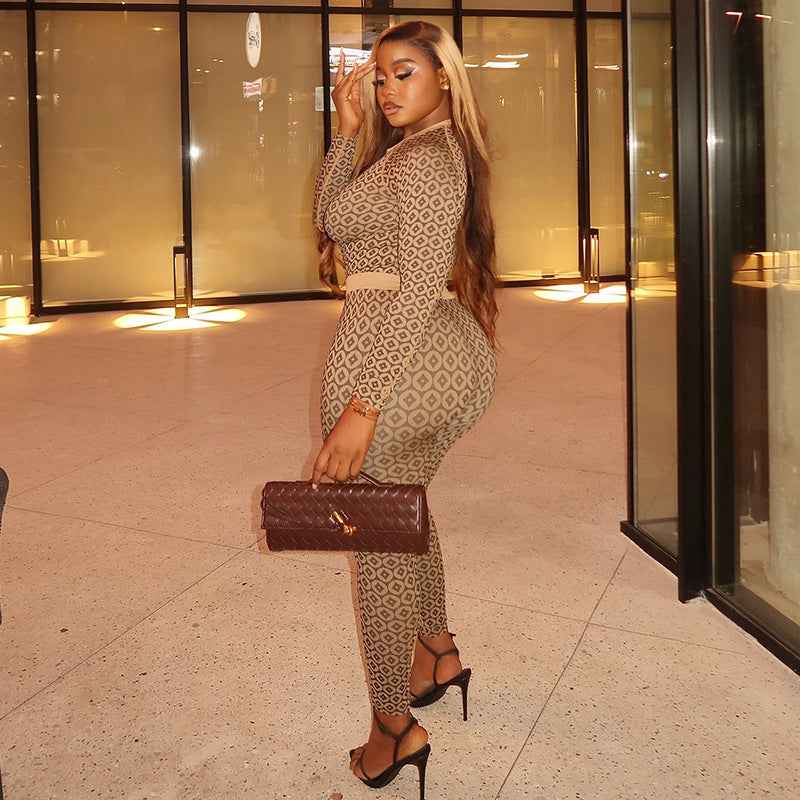Women's Slim Fit Elastic Waist Jumpsuit