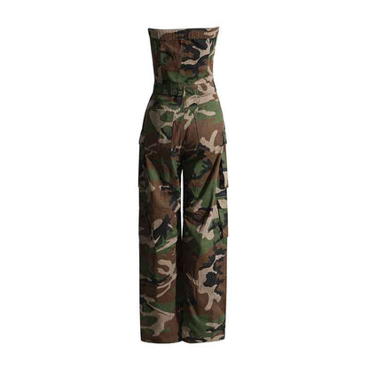 Jumpsuit Bandeau Slim Fit Slimming