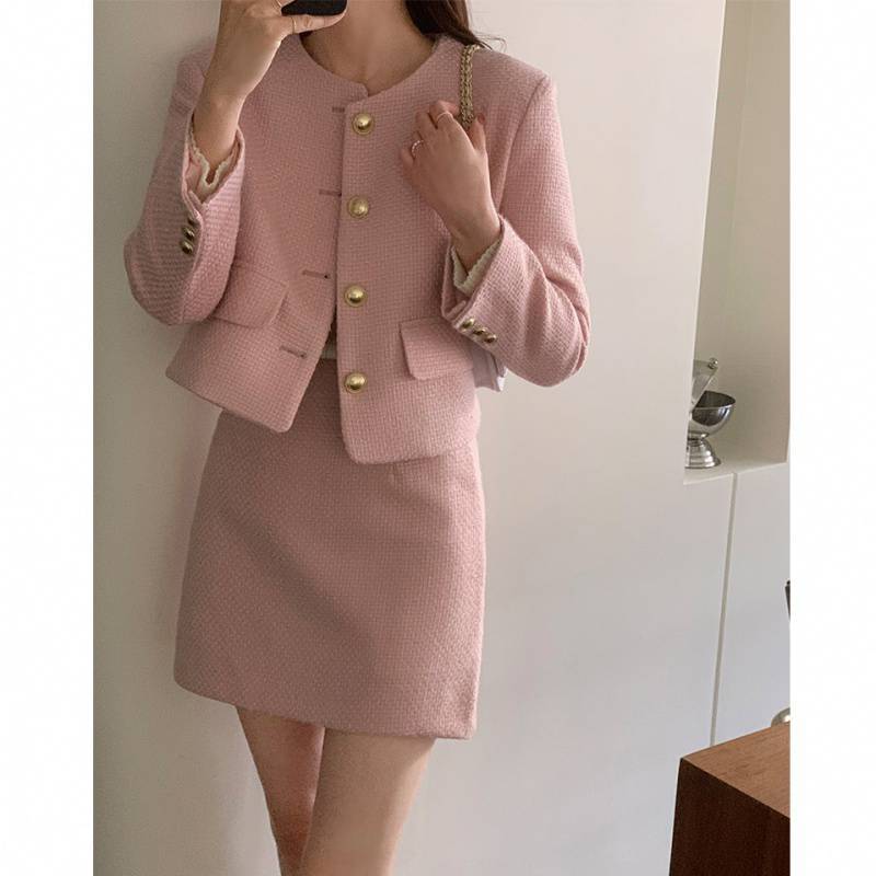 Woman Style Long Sleeve Skirt Set Fashion - Munsieur