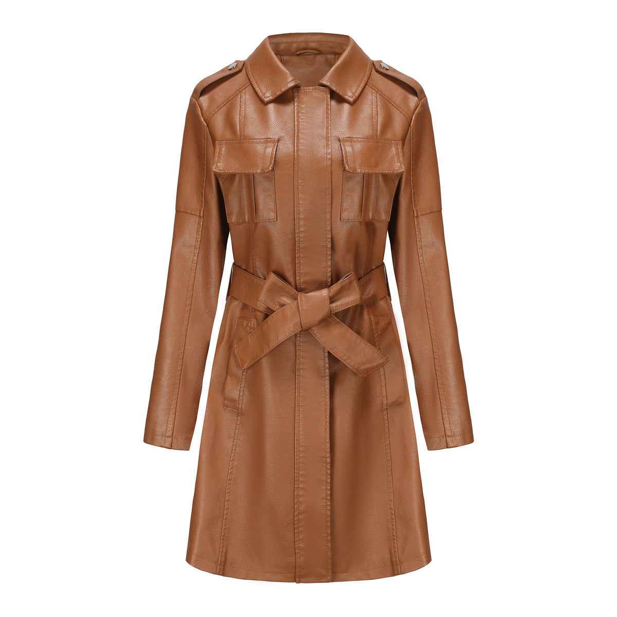 Mid Length Jacket Casual Women's Jackets