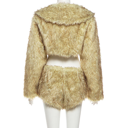 Furry Bottoms Two Piece Set