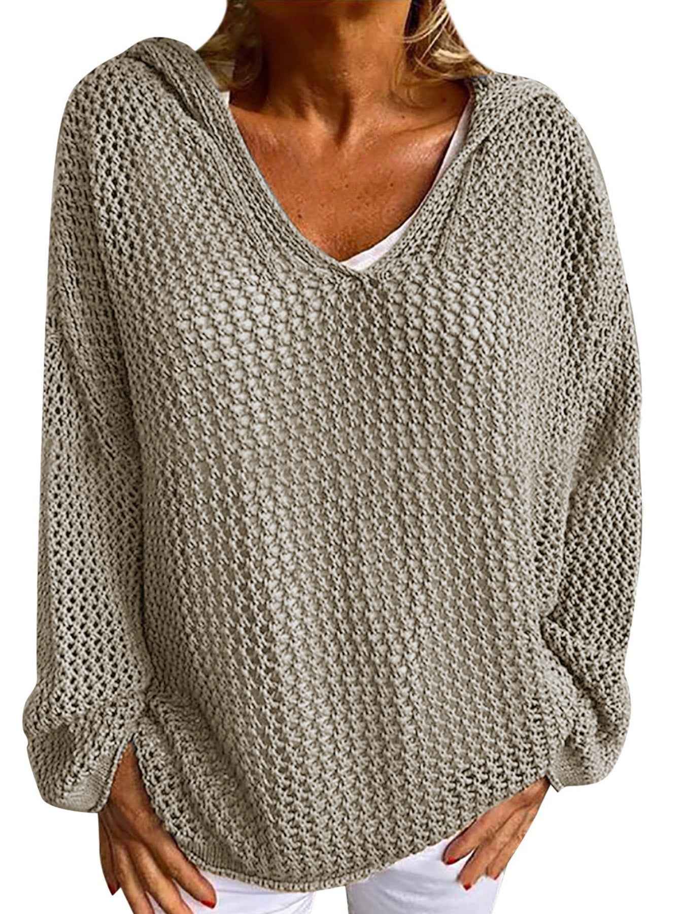 Cutout Knitted Sweater