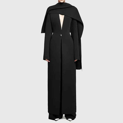 Elegant Trench Women's Elegant One Button Jacket