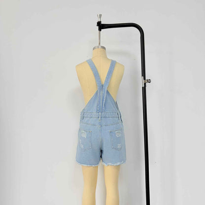 Denim Bottoms Women's Overalls